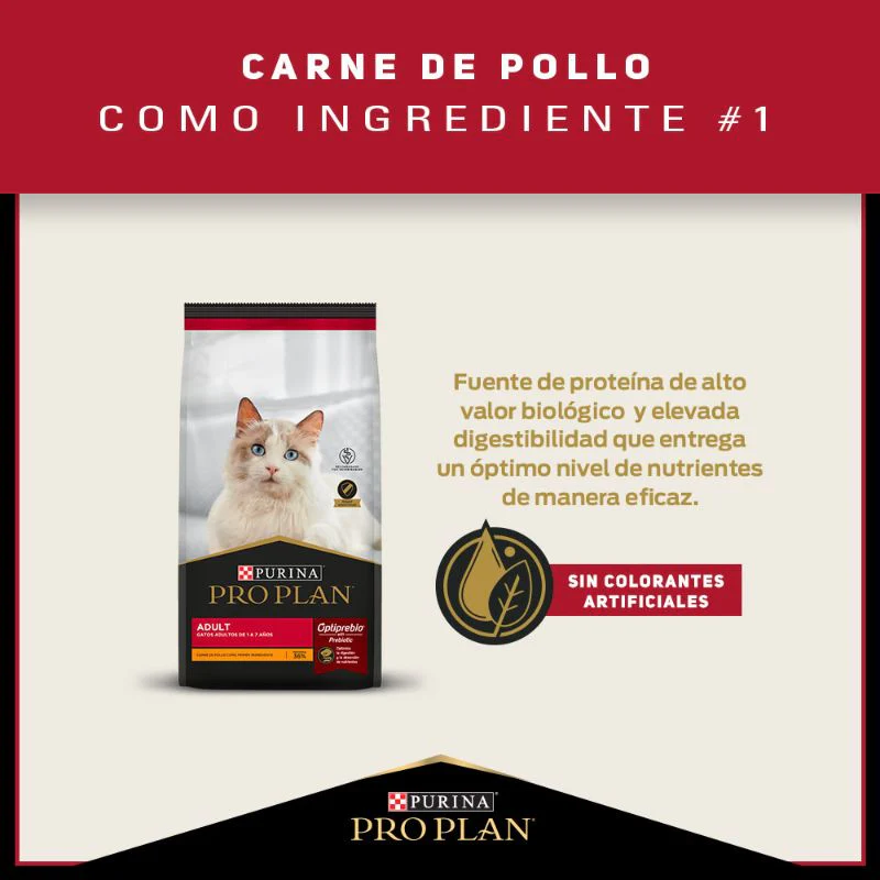 Comida Para Gato Adulto Pro Plan Cat - Image 3