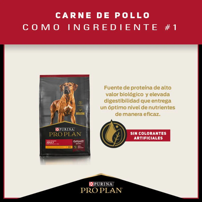 Comida Para Perro Pro Plan Adulto Razas Grandes - Image 3