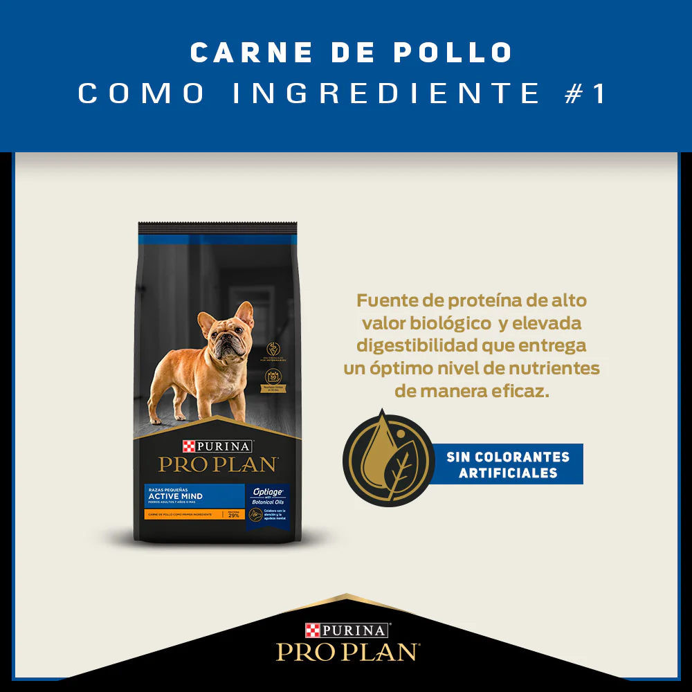 Comida Para Perro Pro Plan Adulto Raza Pequeña Active - Image 3