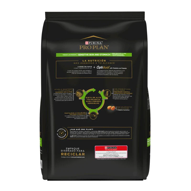Comida Para Perro Pro Plan Adulto Sensitive Skin - Image 2
