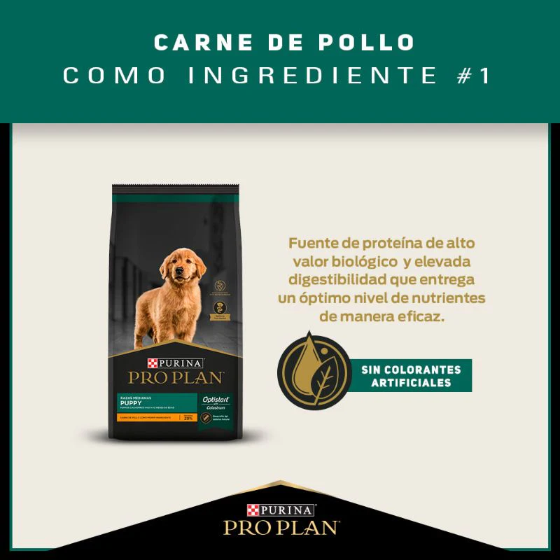 Comida Para Perro Pro Plan Puppy Raza Mediana - Image 3