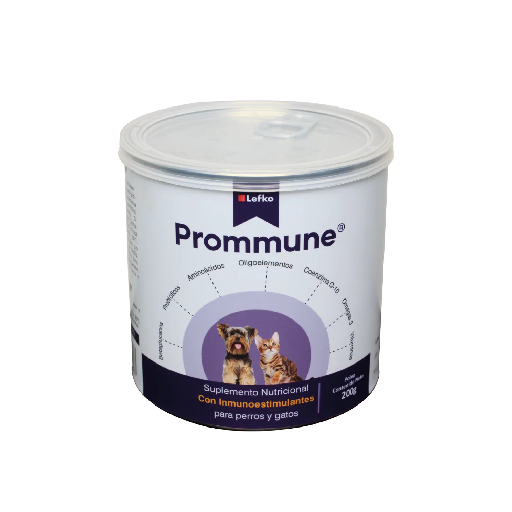 Suplemento Alimenticio Perros Y Gatos Prommune Oral X200 Gr