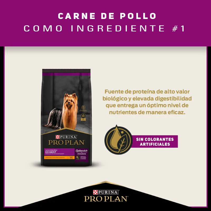 Comida Perro Pro Plan Adulto Exigent Razas Pequeñas - Image 3