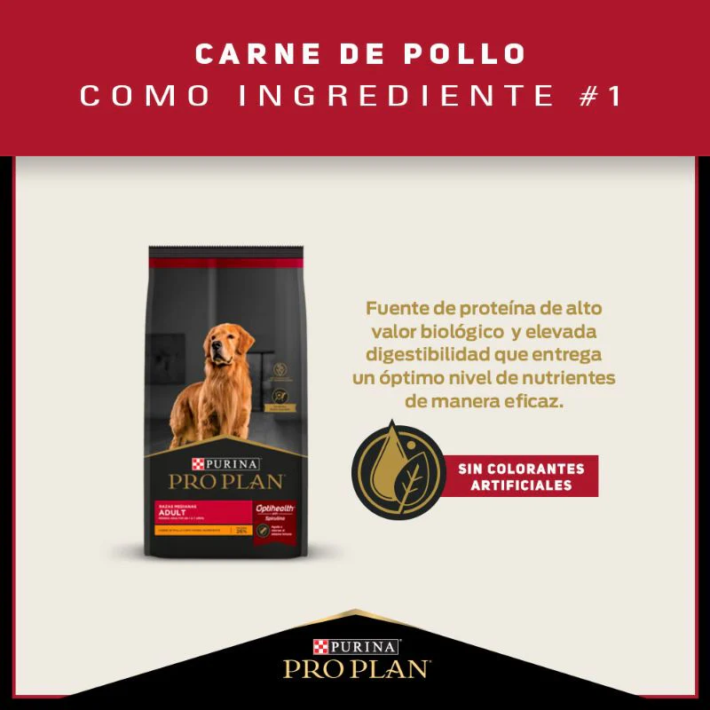 Comida Para Perro Pro Plan Adulto Raza Mediana - Image 3