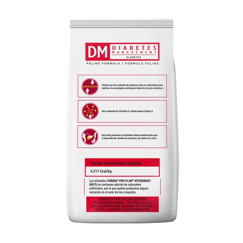 Comida Para Gato Pro Plan Feline Vd Dm Diabetico X 6 Lb - Image 2