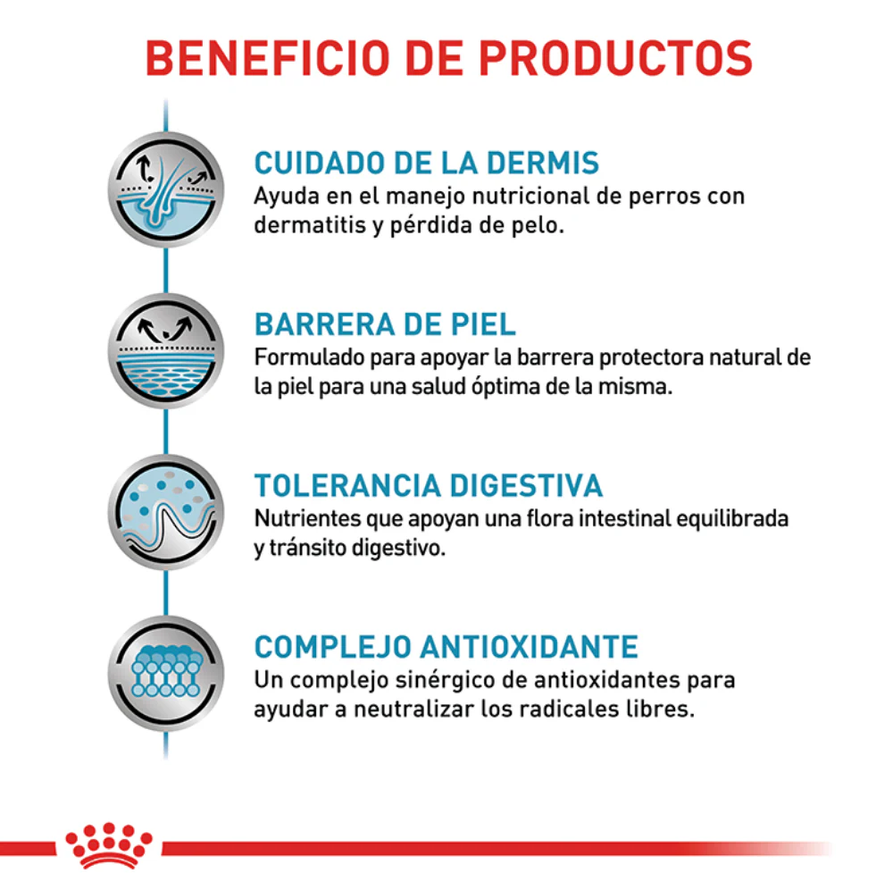 Comida Para Perro Royal Canin Skin Care Dog X 2 Kg - Image 3