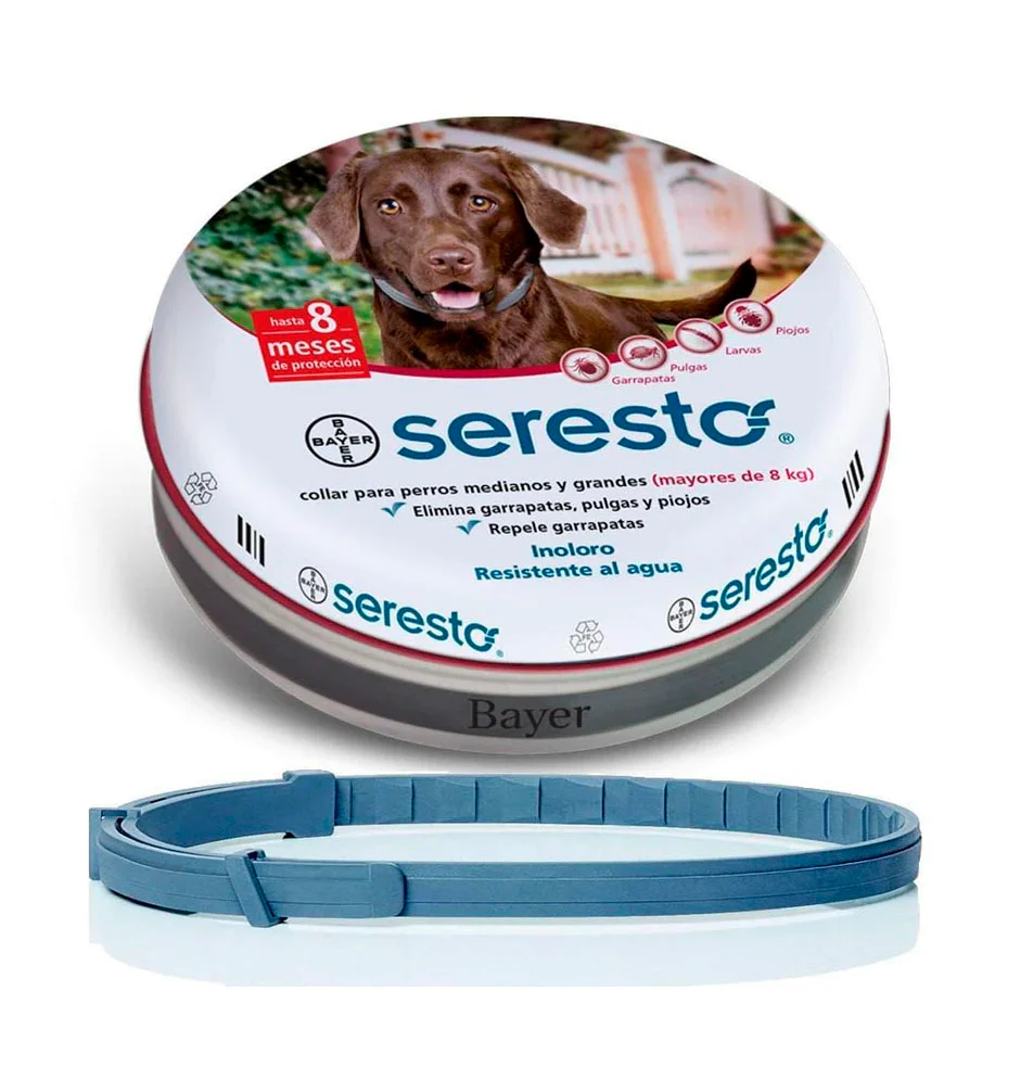Antipulgas Y Garrapatas Perro Seresto Collar Large Dogs