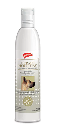 Shampoo Para Gato Y Perro Dermoholliday X 250 Ml
