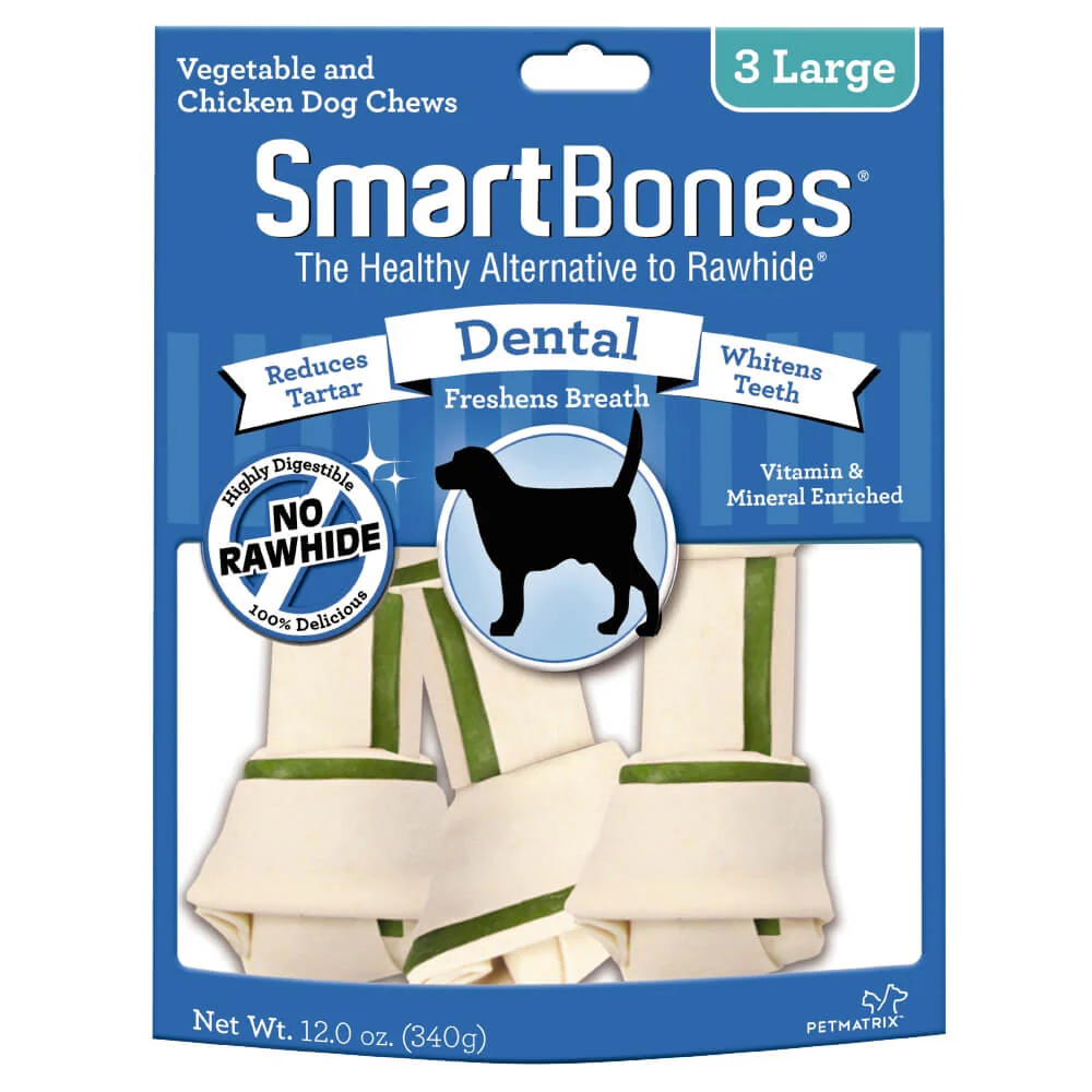 Snack Para Perro Pequeño Smartbones Dental 3 Und