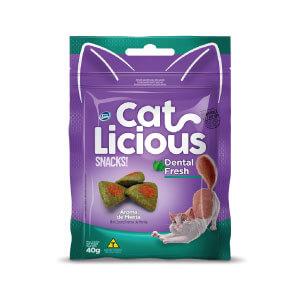 Snack Para Gato Cat Licious Dental Fresh X 40 G