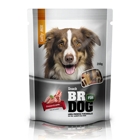 Snack Para Perro Softy Mix Chicken & Lamb 200 Gr