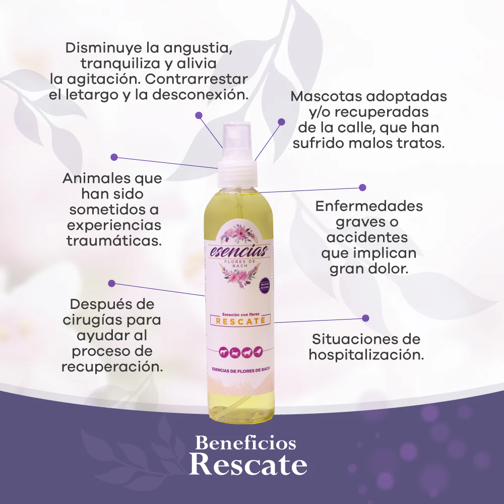 Esencia Floral Rescate Spray 250 Ml - Image 3
