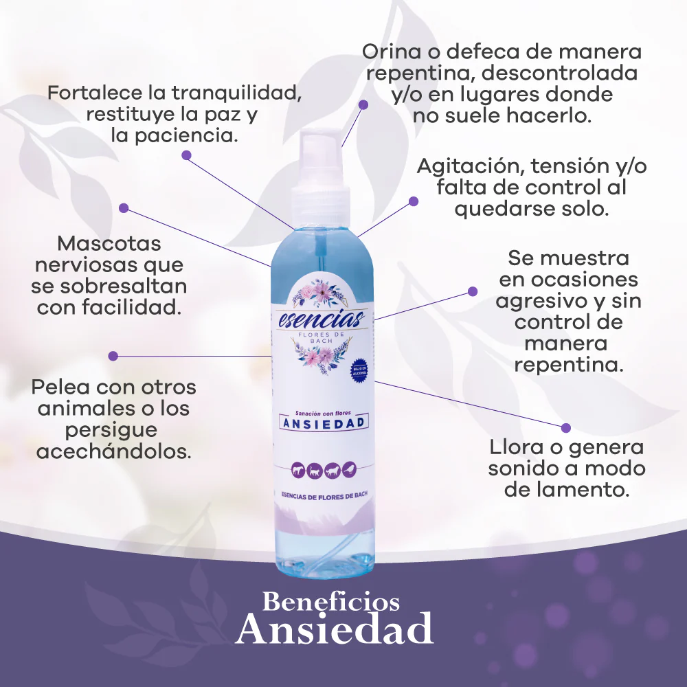 Esencia Floral Ansiedad Spray 250 Ml - Image 2