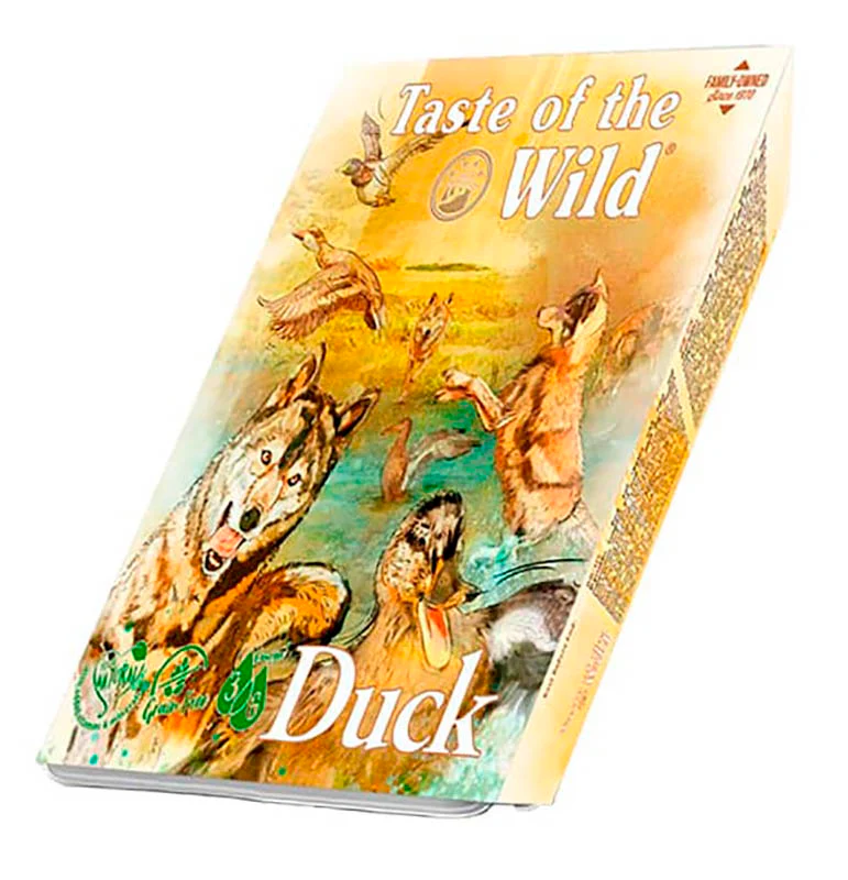 Comida Húmeda Para Perro Taste Of Wild Tray Tow Duck 390g