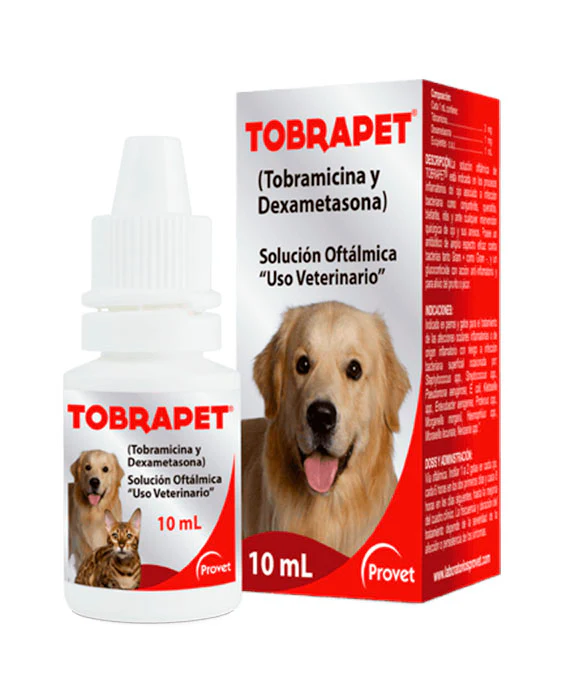 Medicamento Para Perro Y Gato Tobrapet X 10 Ml