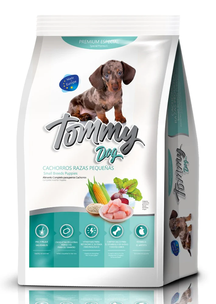 Comida Para Perro Tommy Dog Puppy Raza Pequeña