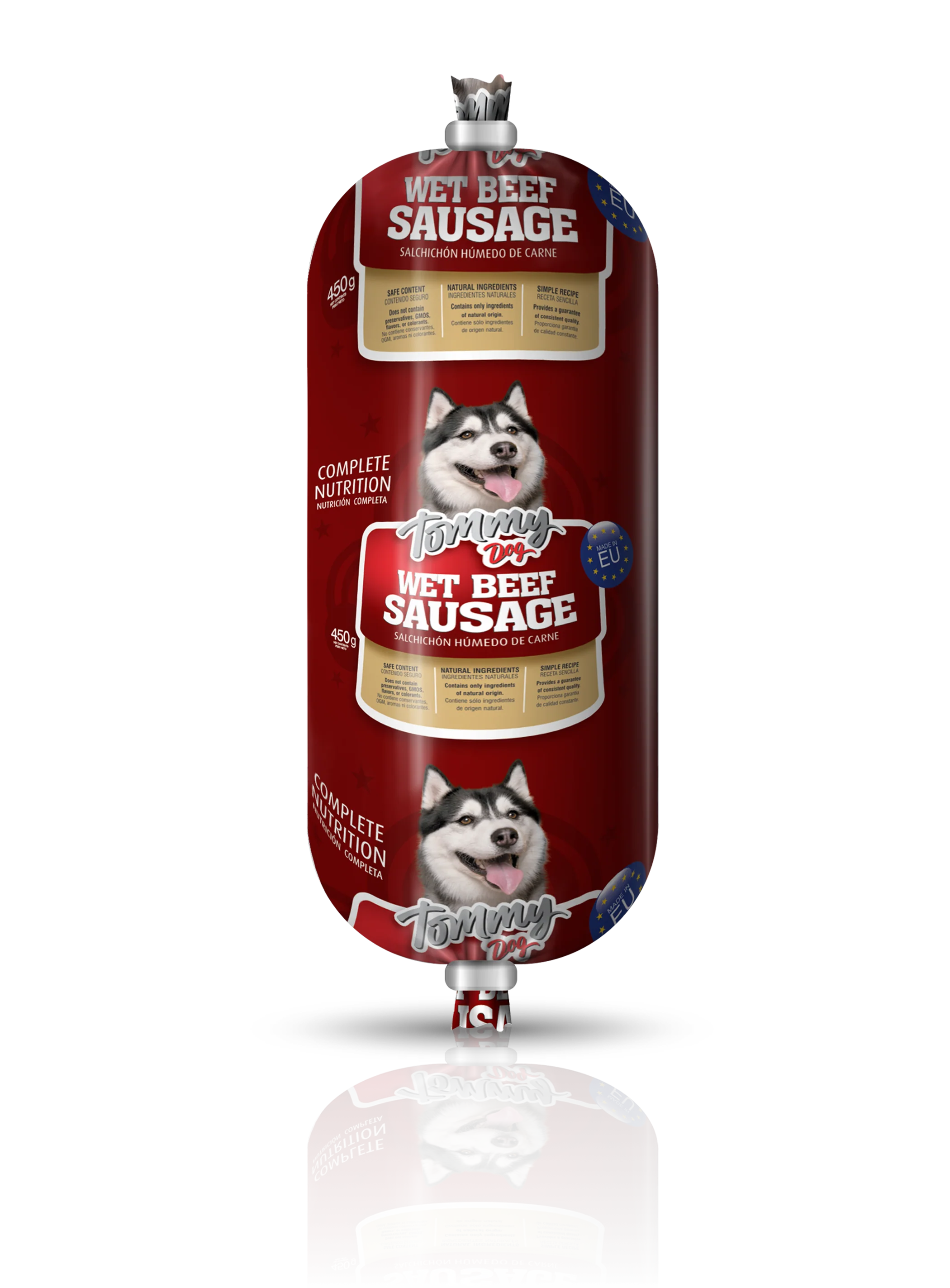 Snack Para Perro Tommy Salchichón For Dog Carne X 450 G