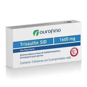 Medicamento Perro Y Gato Trissulfin 1600 Mg Caja 10 X Tab