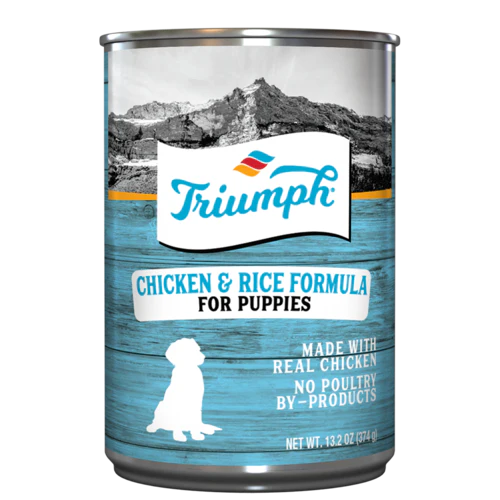 Comida Húmeda Para Perro Triumph Dog Lata Wild Puppy  374g