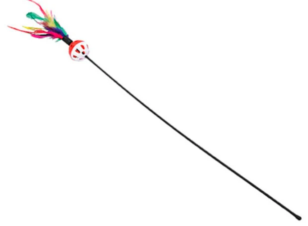 Juguete Para Gato Vara Con Cascabel 60cm