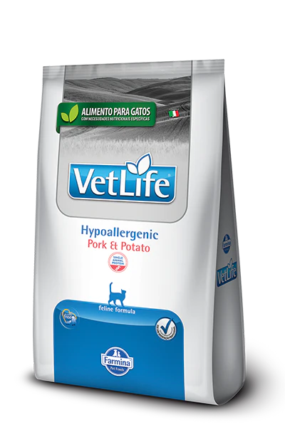 Vet Life Feline Hypoallergenic Pork 2Kg