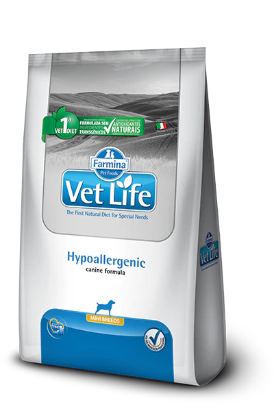 Comida Para Perro Vet Life Nat Hypoallergenic Mini 10.1Kg