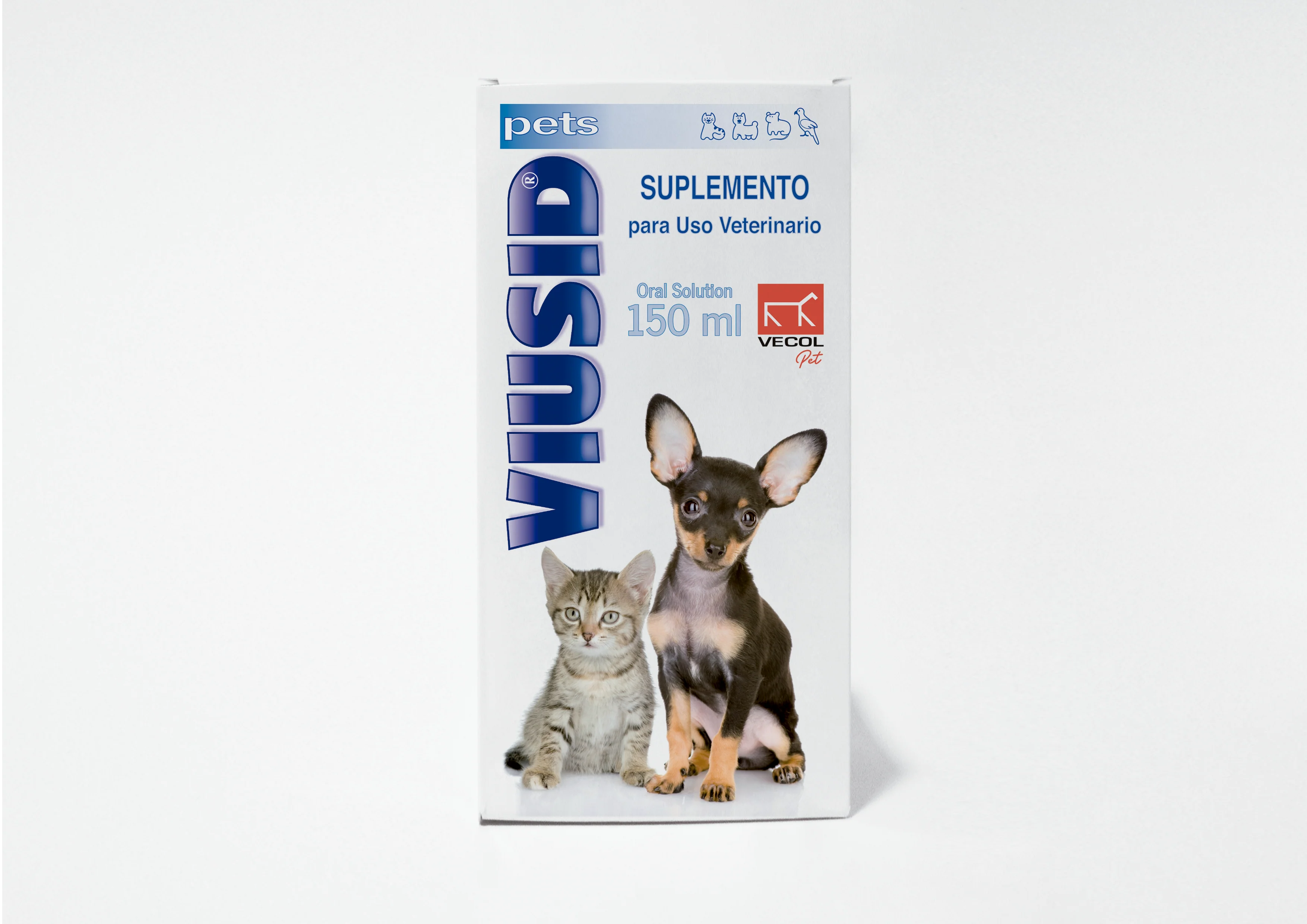 Medicamentos Gato Y Perro Viusid Pets (Antiviral)Fco X150Ml - Image 2