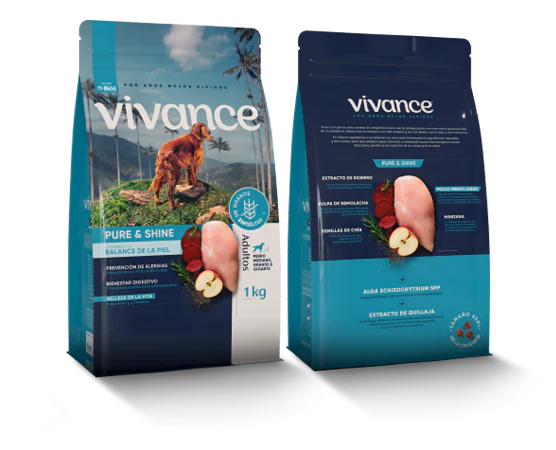 Comida para perro Vivance pure & Shine medianos grandes